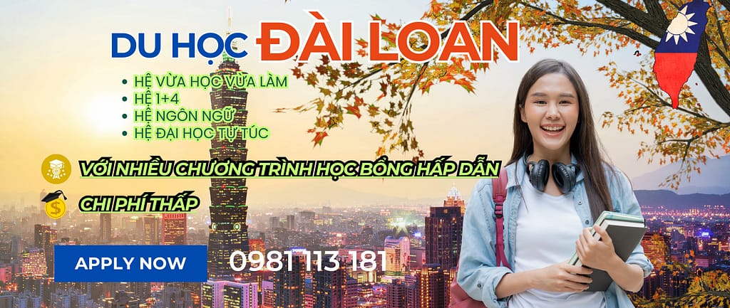 tuyển sinh du học đài loan Liên hệ ngay với Dn5Sao Group